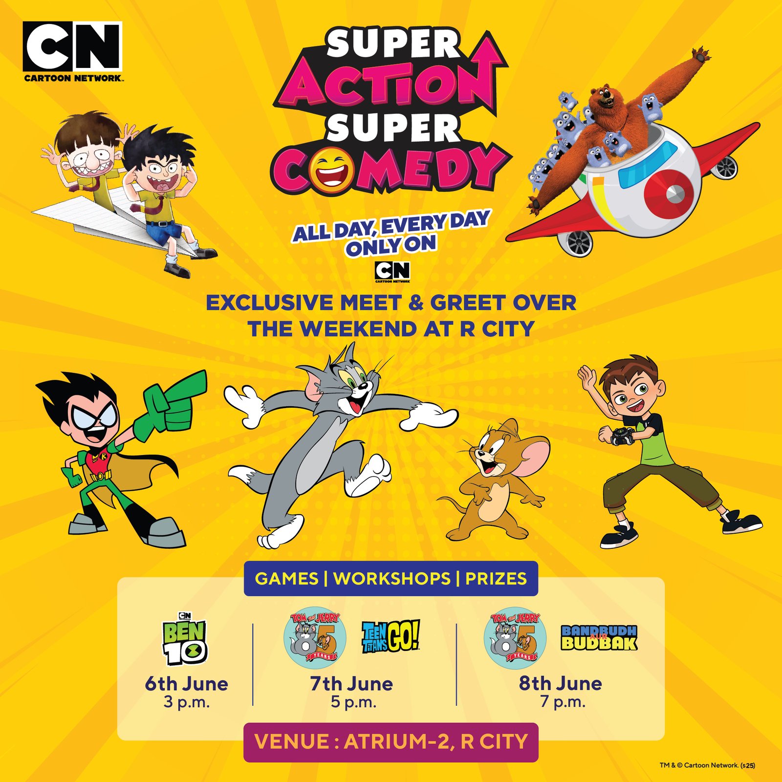 SUPER ACTION SUPER COMEDY